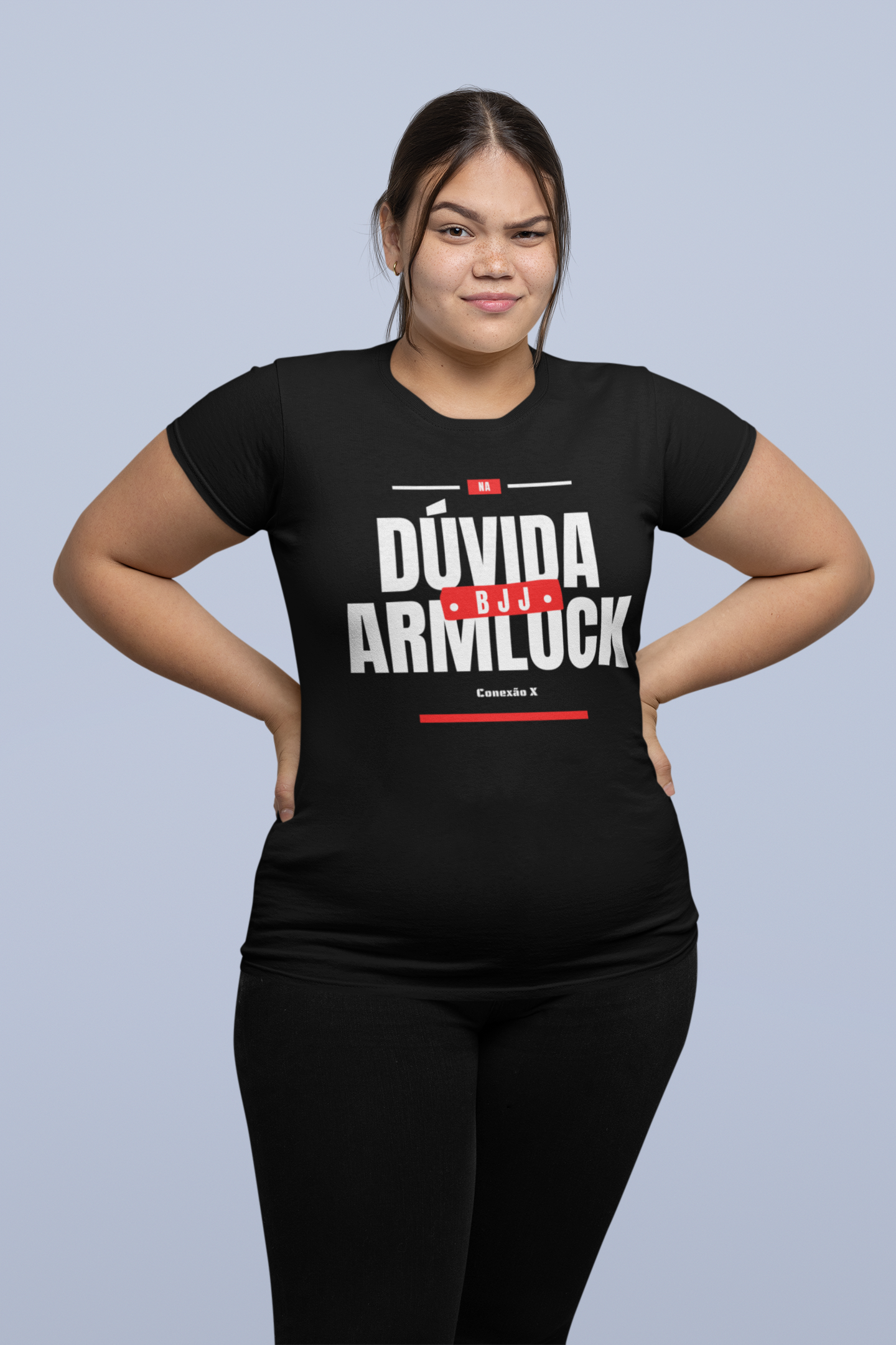 Nome do produto: Camiseta na Dúvida Armlock II Feminina