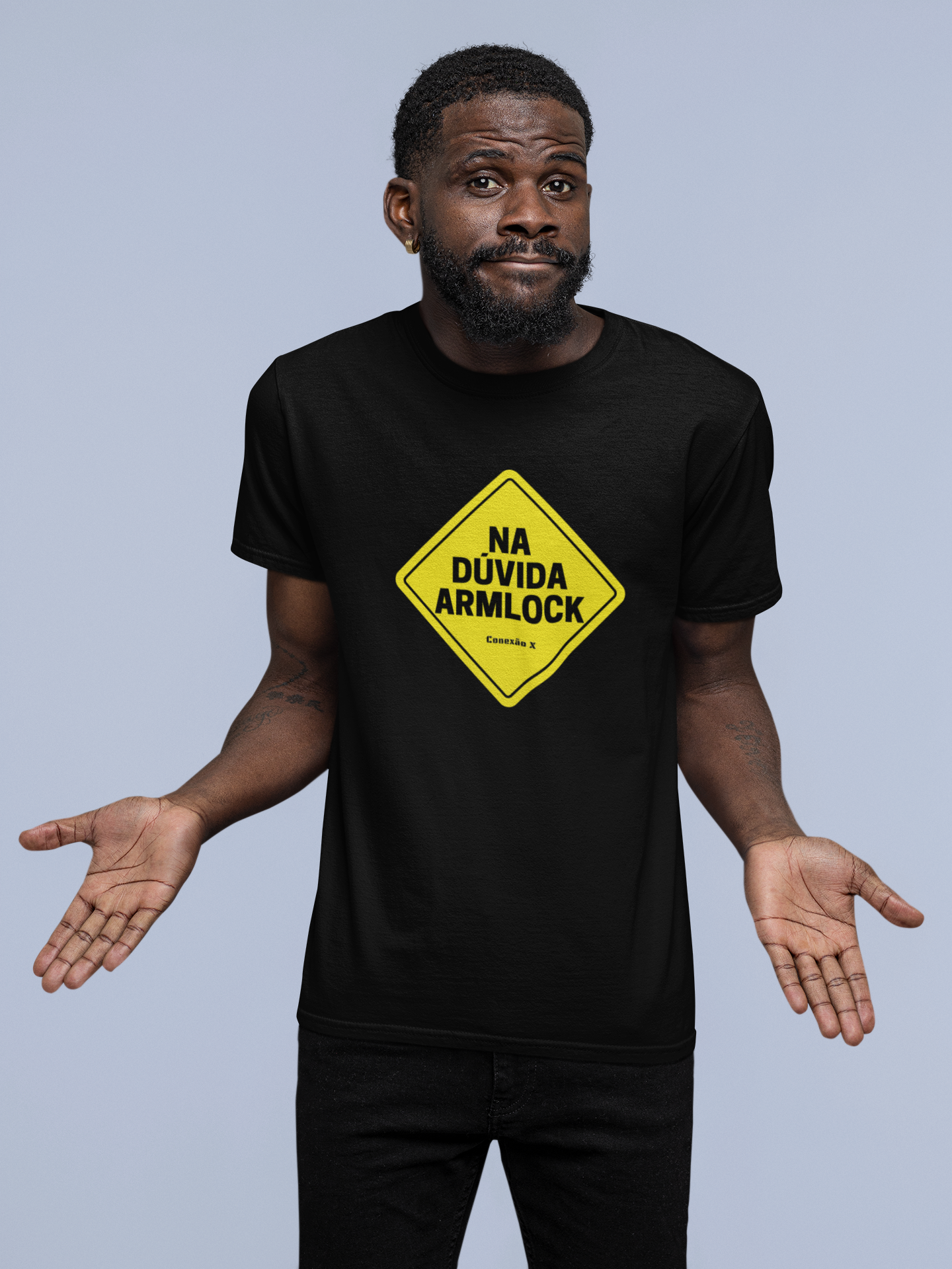 Nome do produto: Camiseta na Dúvida Armlock 
