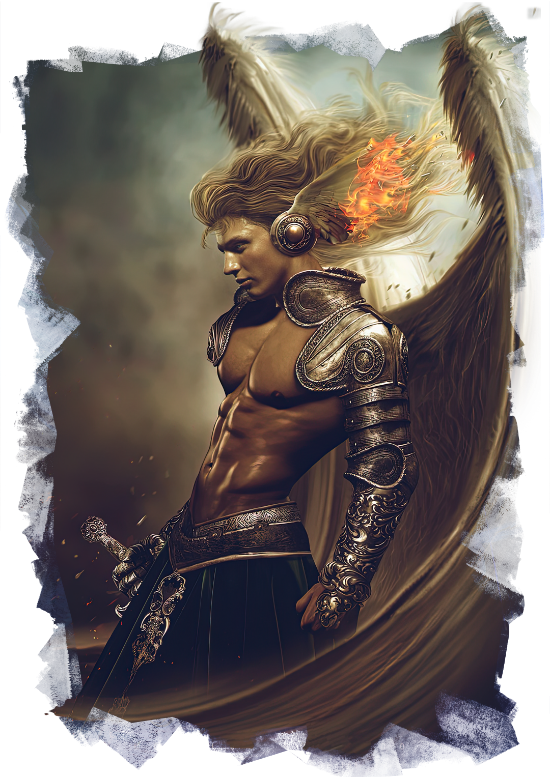 Nome do produto: Cam. Unissex - Anjo de Batalha