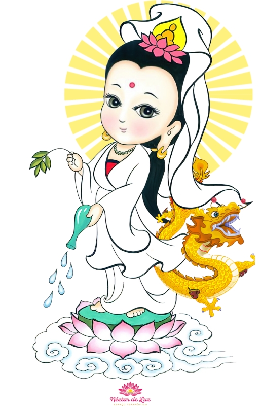 Nome do produto: Camiseta Infantil - Kuan Yin