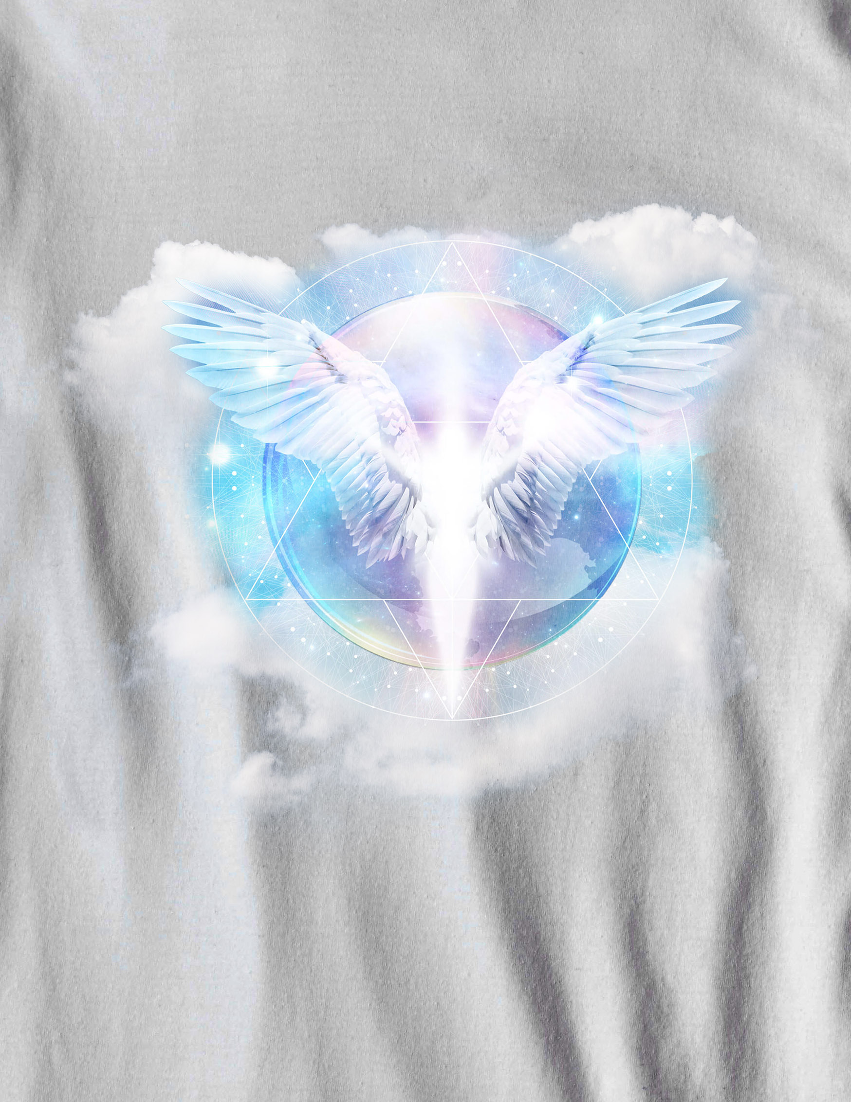 Nome do produto: Cam. Unissex - Mandala do Anjo