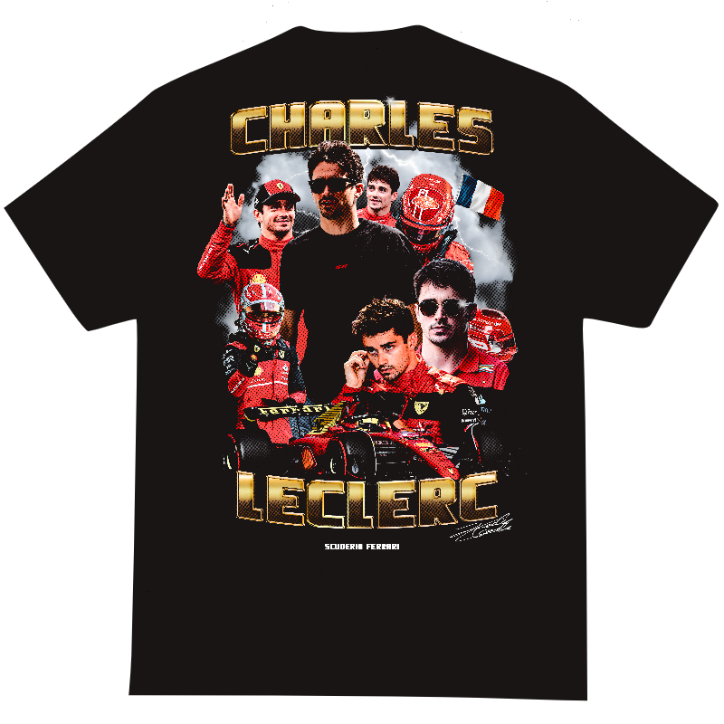 Nome do produto: Camiseta Charles Leclerc