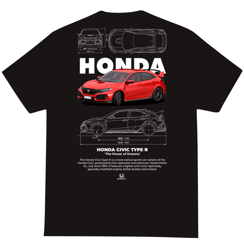 Camiseta Civic Type R