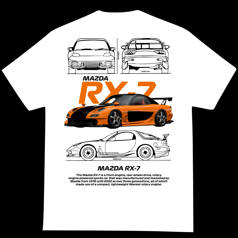 Camiseta Mazda RX-7