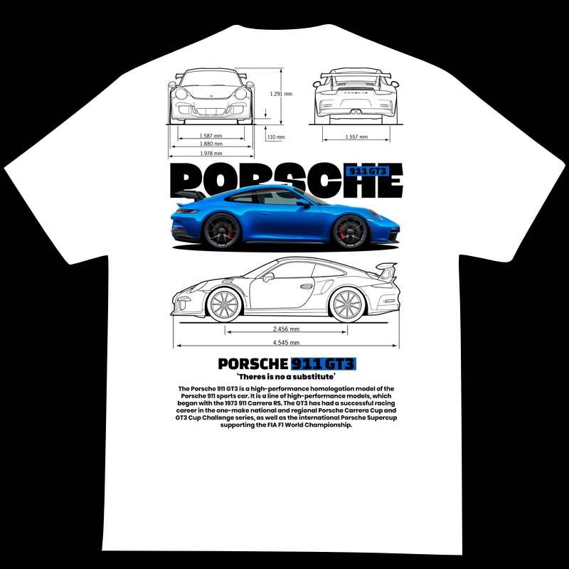 Camiseta Porsche 911 GT3