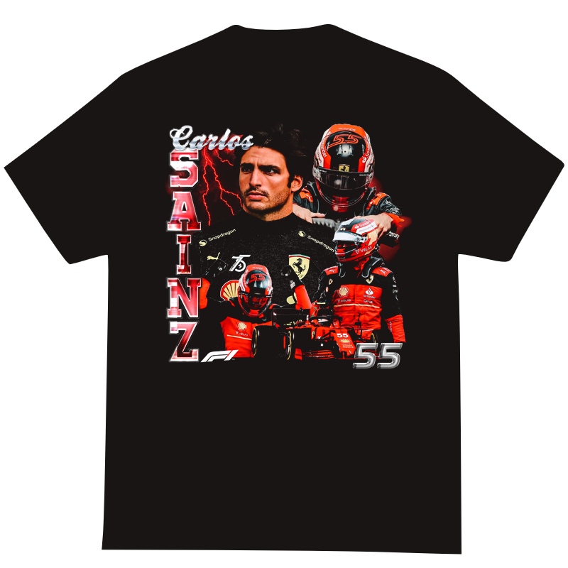 Nome do produto: Camiseta Carlos Sainz