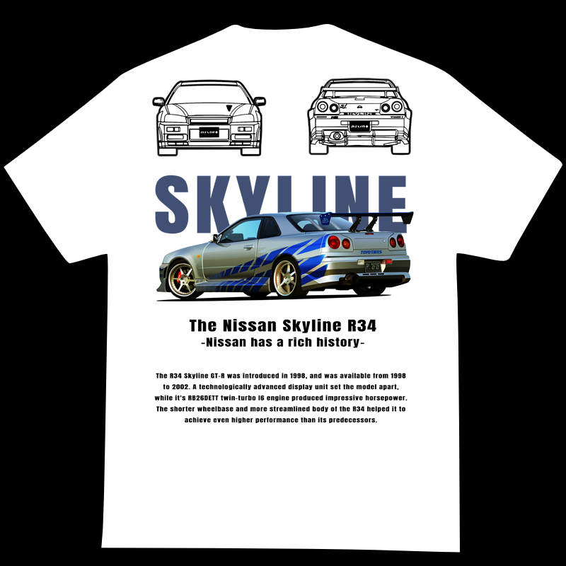 Camiseta Skyline R34