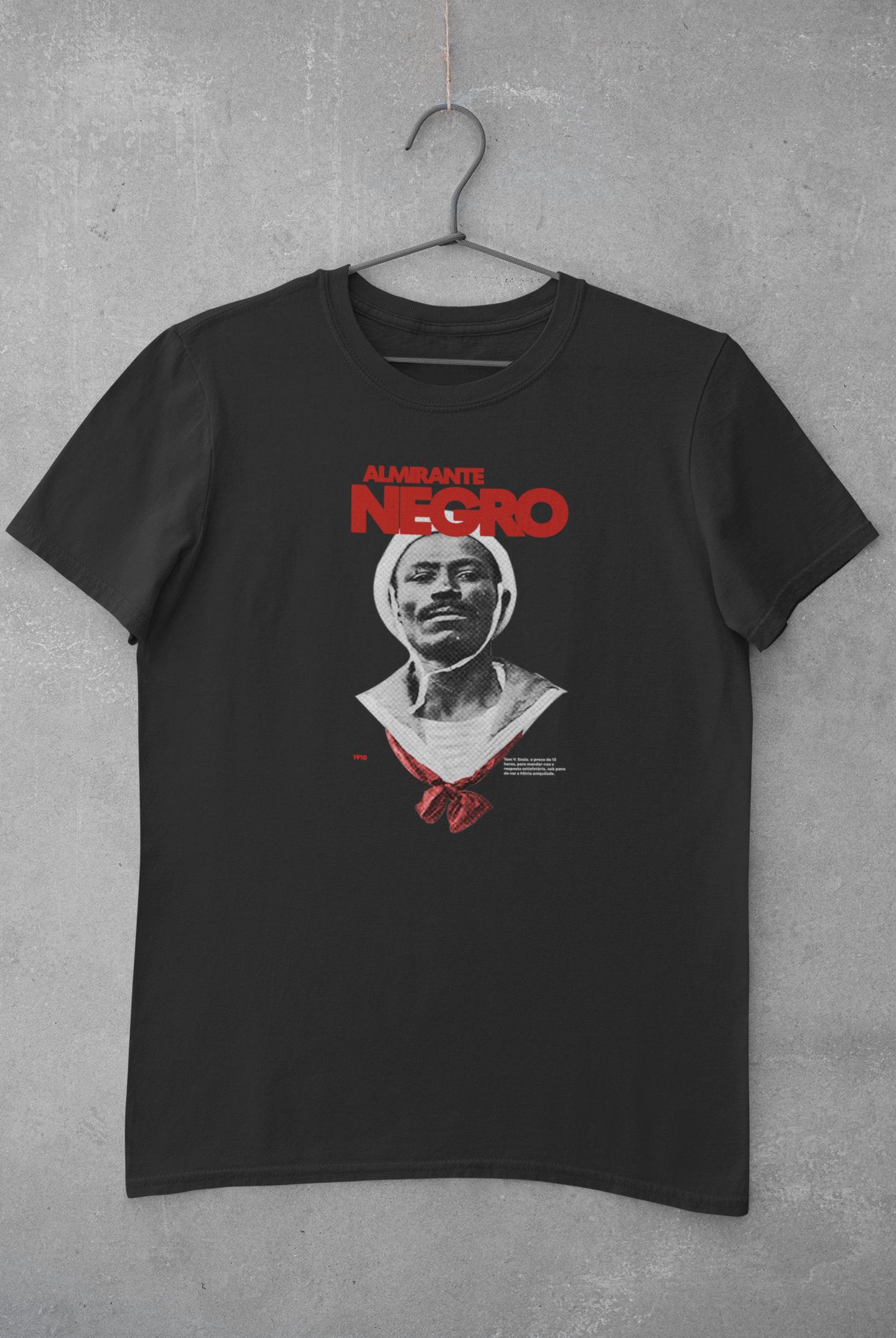 Camiseta Almirante Negro Preta