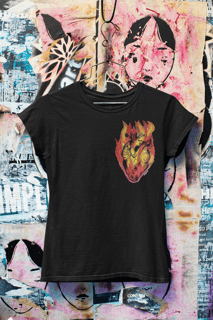 Coração em Chamas || T-shirt