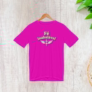 Camiseta Sport Dry Uv - Fé inabalavel (Unisex)