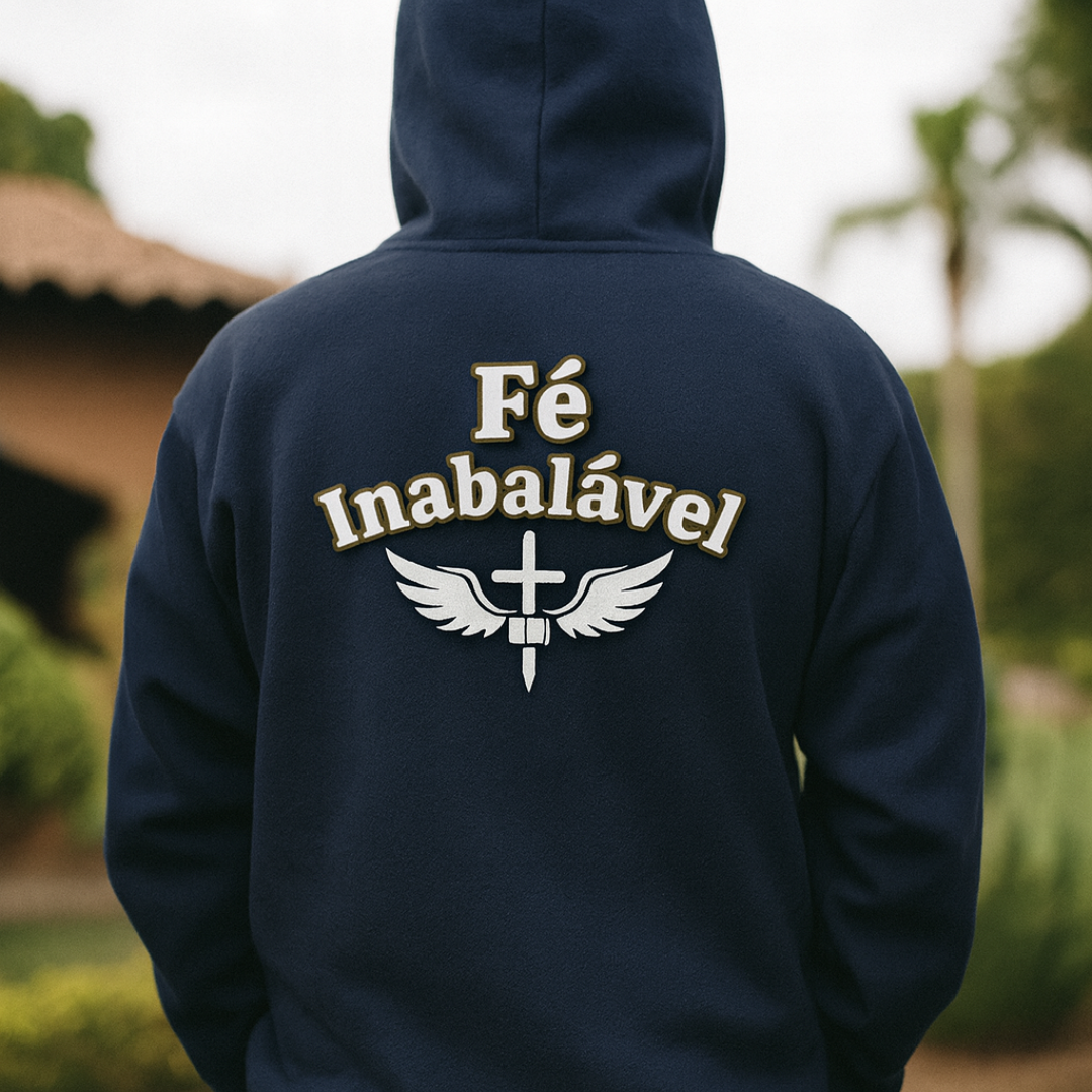 Moletom Prime Com Zíper Fé inabalavel