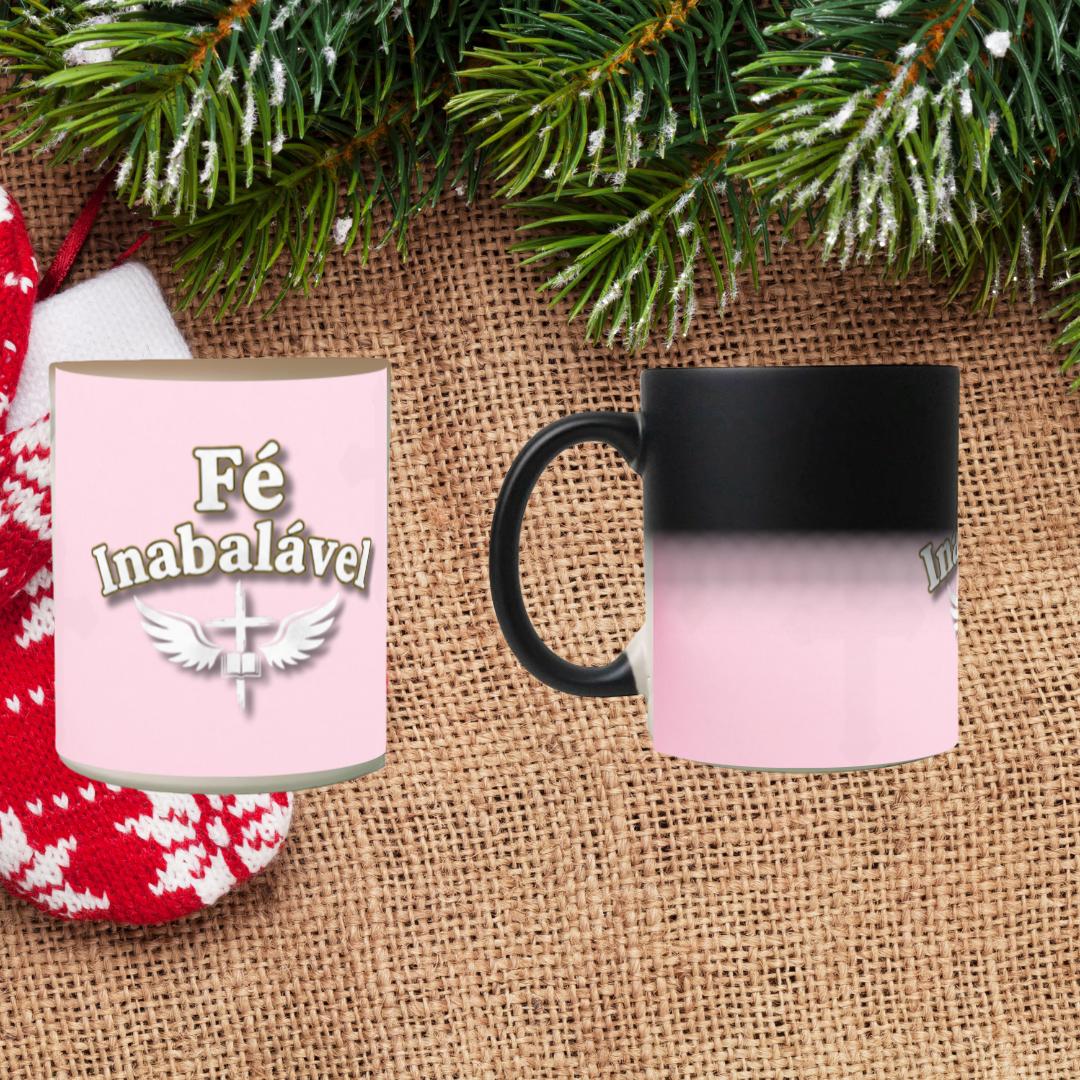 Caneca Mágica - Fé inabalavel 