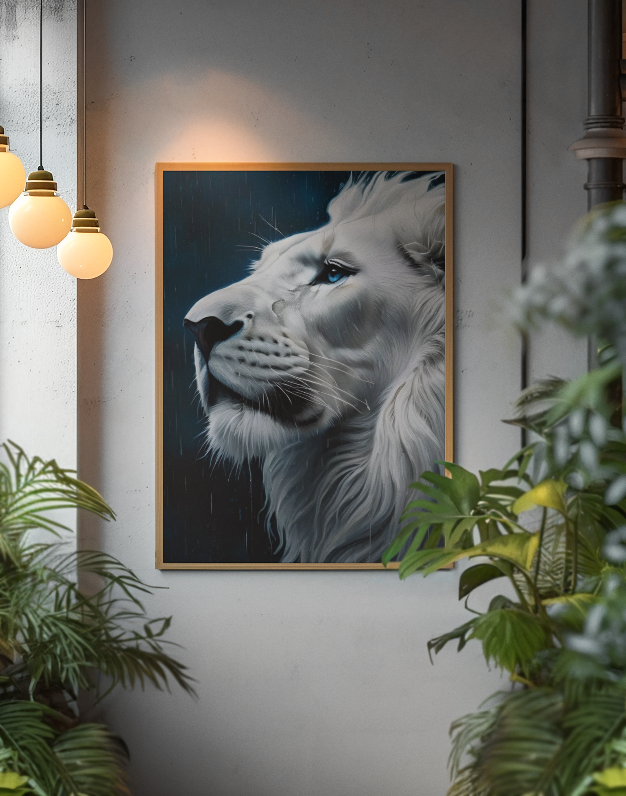 Leões-  Segurança -  Nâo acompanha moudura