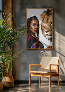 Modelo- Aquarela- Coragem, Não acompanha a moudura