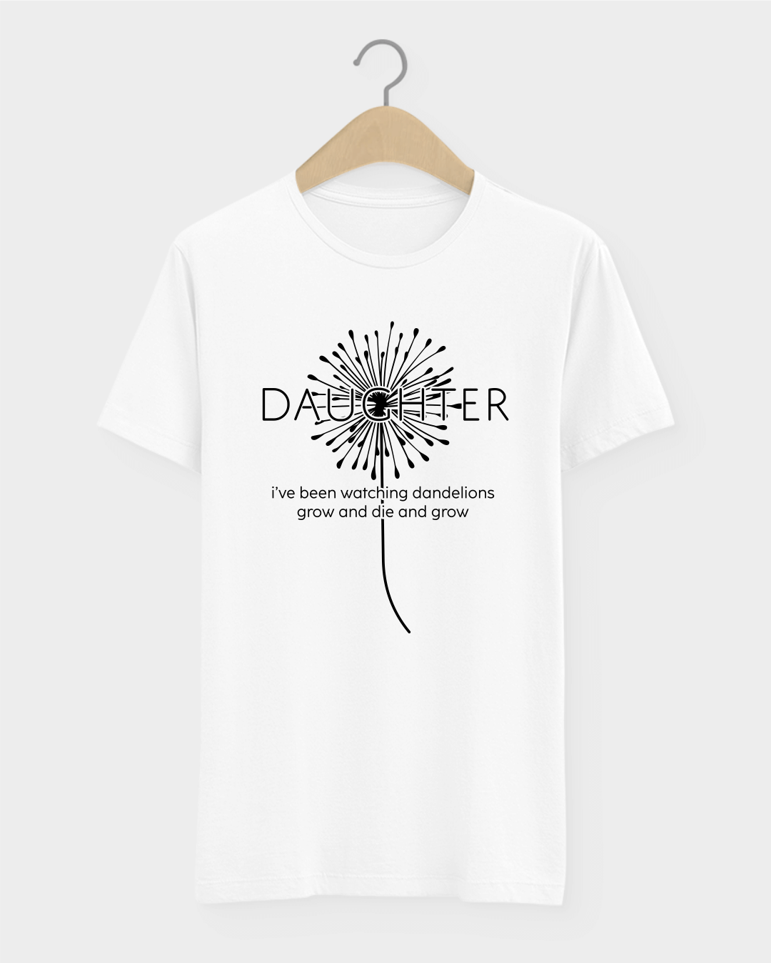 Camiseta Daughter Dandelion Indie Rock