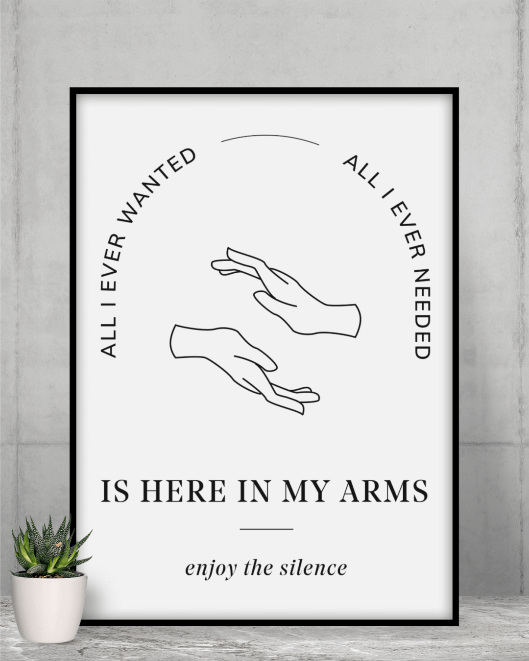 Nome do produto: Poster A2  Depeche Mode  Enjoy the Silence Violator 