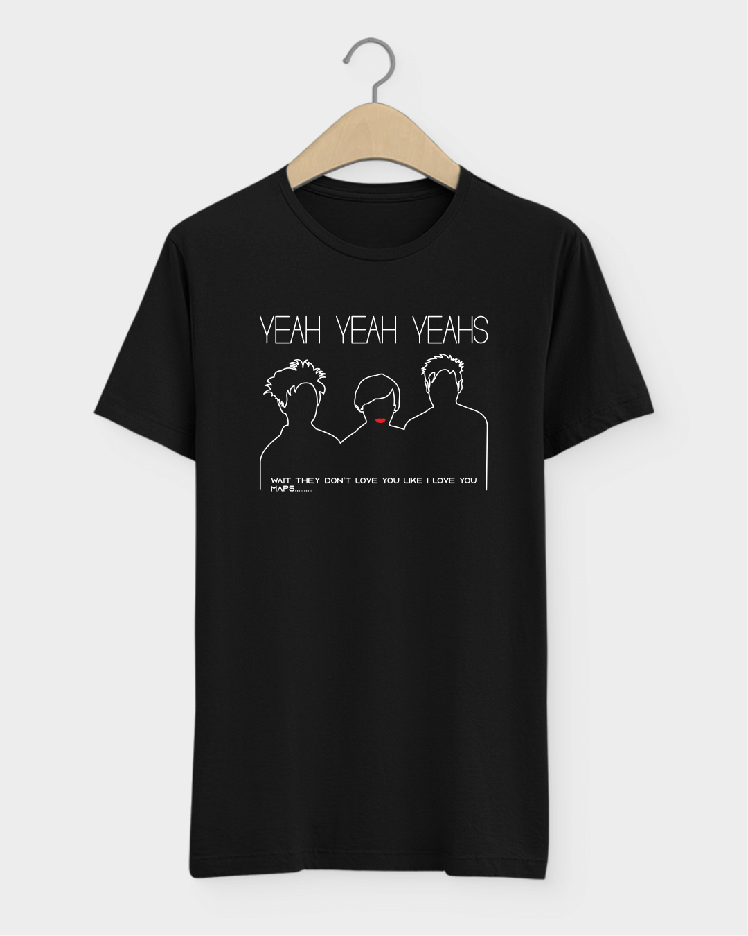 Camiseta  Yeah Yeah Yeahs  Maps