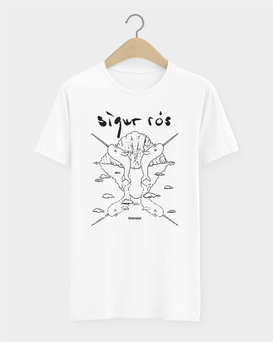 Camiseta Sigur Rós Hoppípolla Takk Post Rock