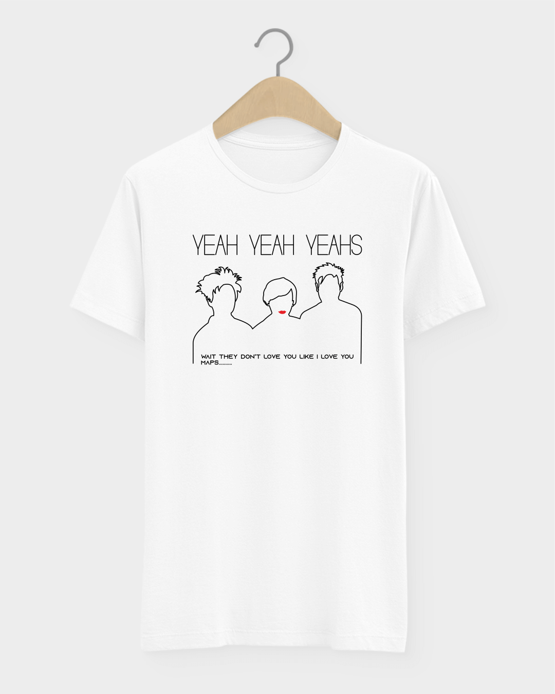 Camiseta  Yeah Yeah Yeahs  Maps