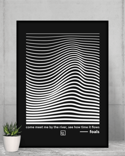 Poster A2 Foals Birch Tree What Went Down