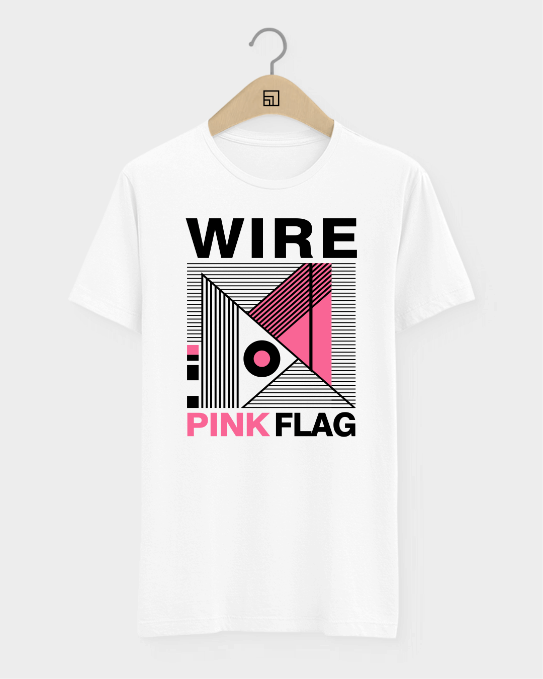 Nome do produto: Camiseta Wire Pink Flag