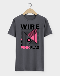 Camiseta Wire Pink Flag