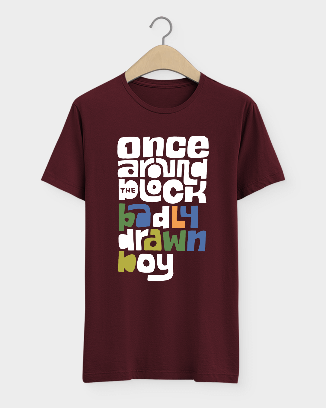 Camiseta Badly Drawn Boy Once Around The Block