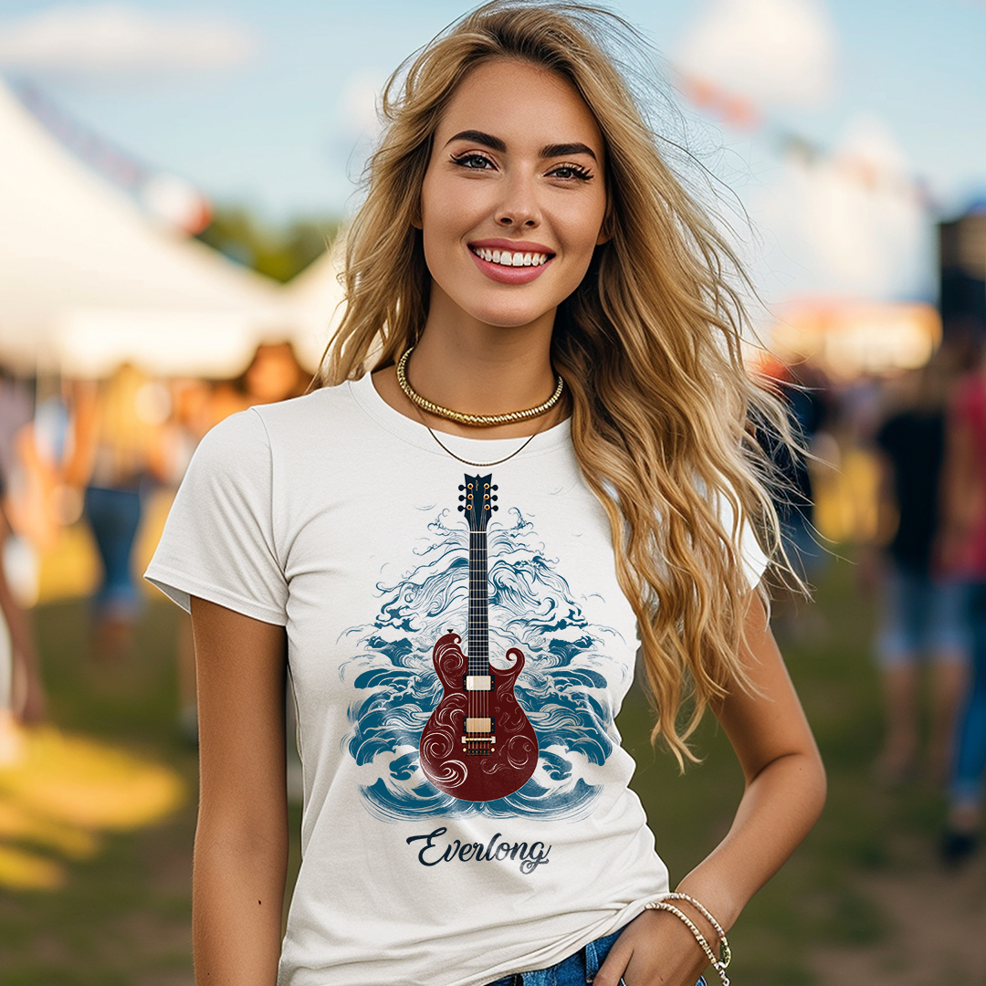 Nome do produto: Camiseta Baby Long - Sonic Waves Tribute