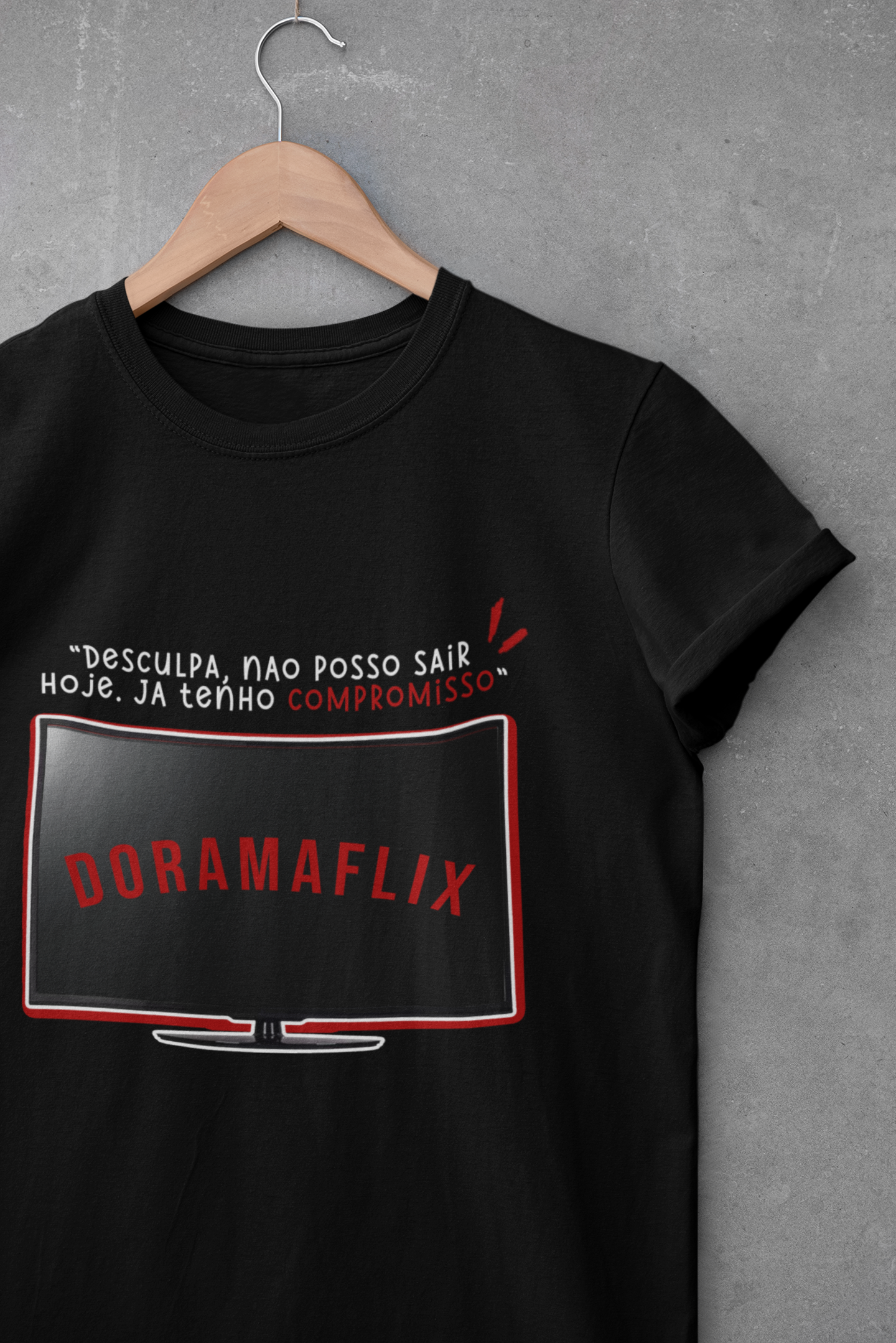 Nome do produto: Doramaflix 2 - Preta [COLEÇÃO DORAMEIRA]