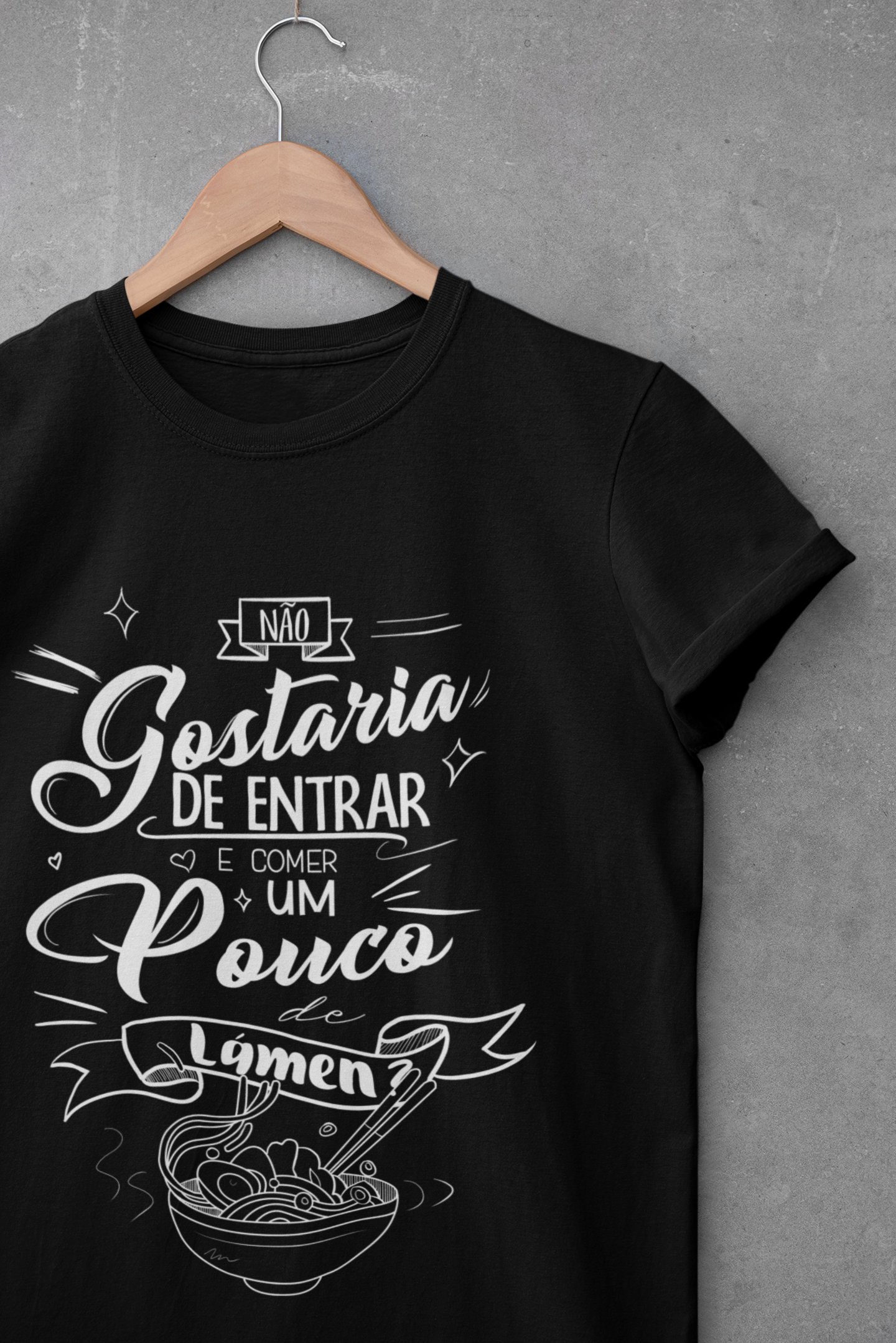 Nome do produto:  Lámen - Preto [COLEÇÃO DORAMEIRA] 