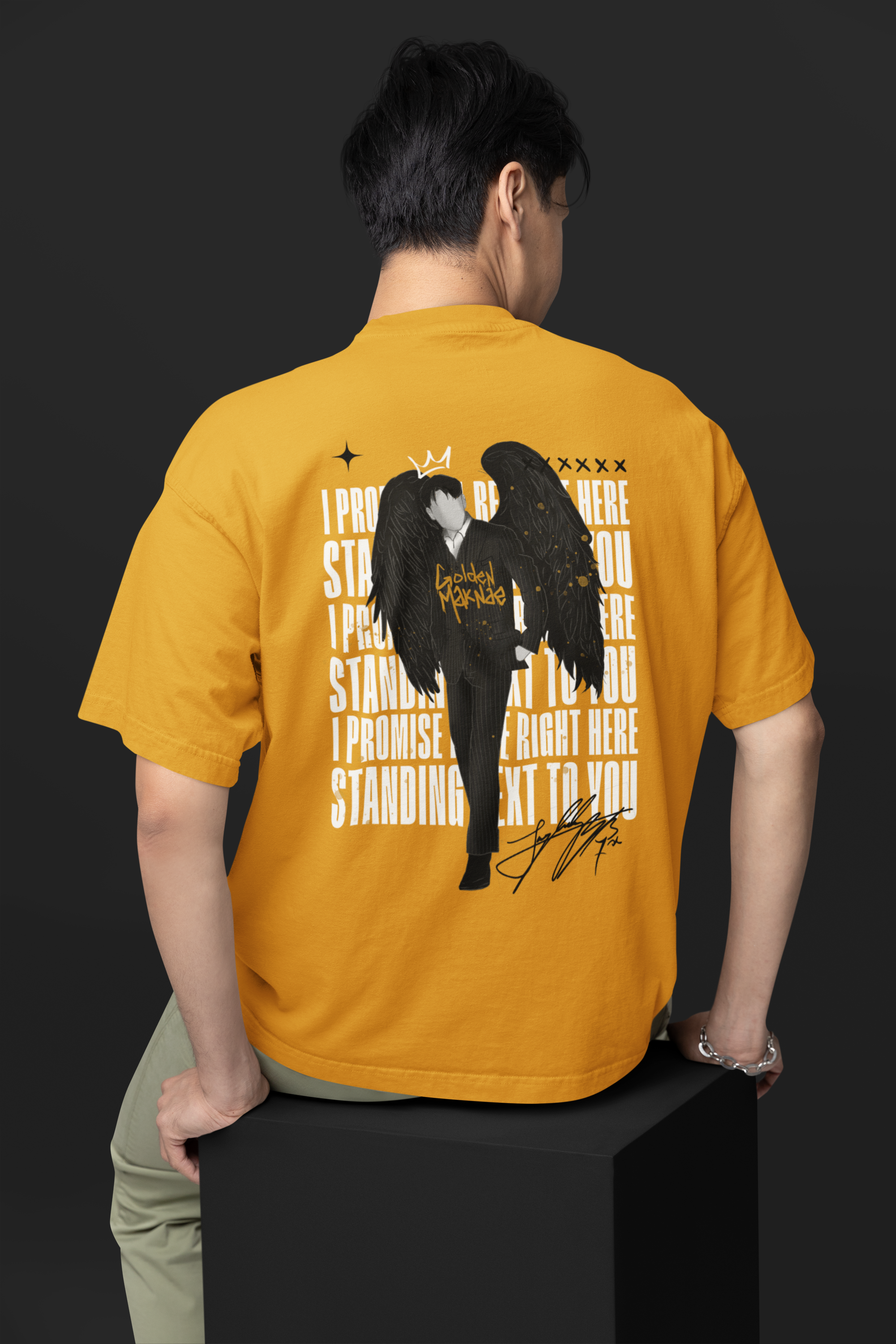 Nome do produto: JK - STANDING NEXT TO YOU (frente e costas) - AM