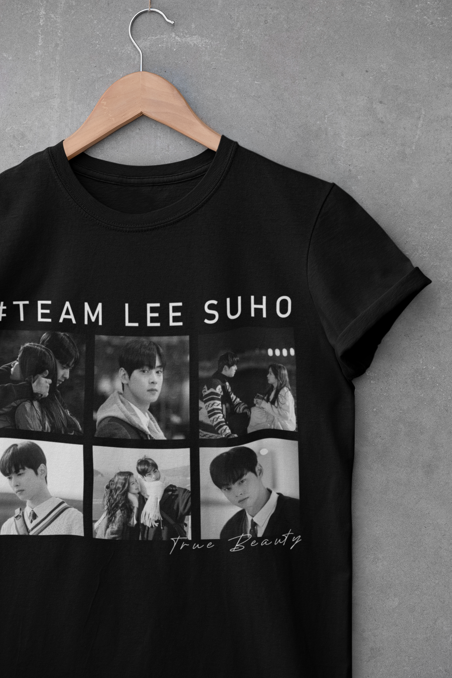 Nome do produto:  #Team Lee Suho - Preta [TRUE BEAUTY] 