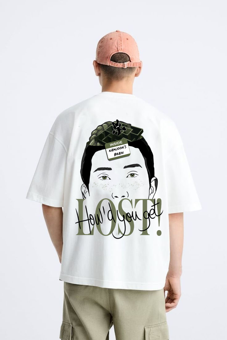 Nome do produto: RM - LOST Brain ver. (frente e costas)