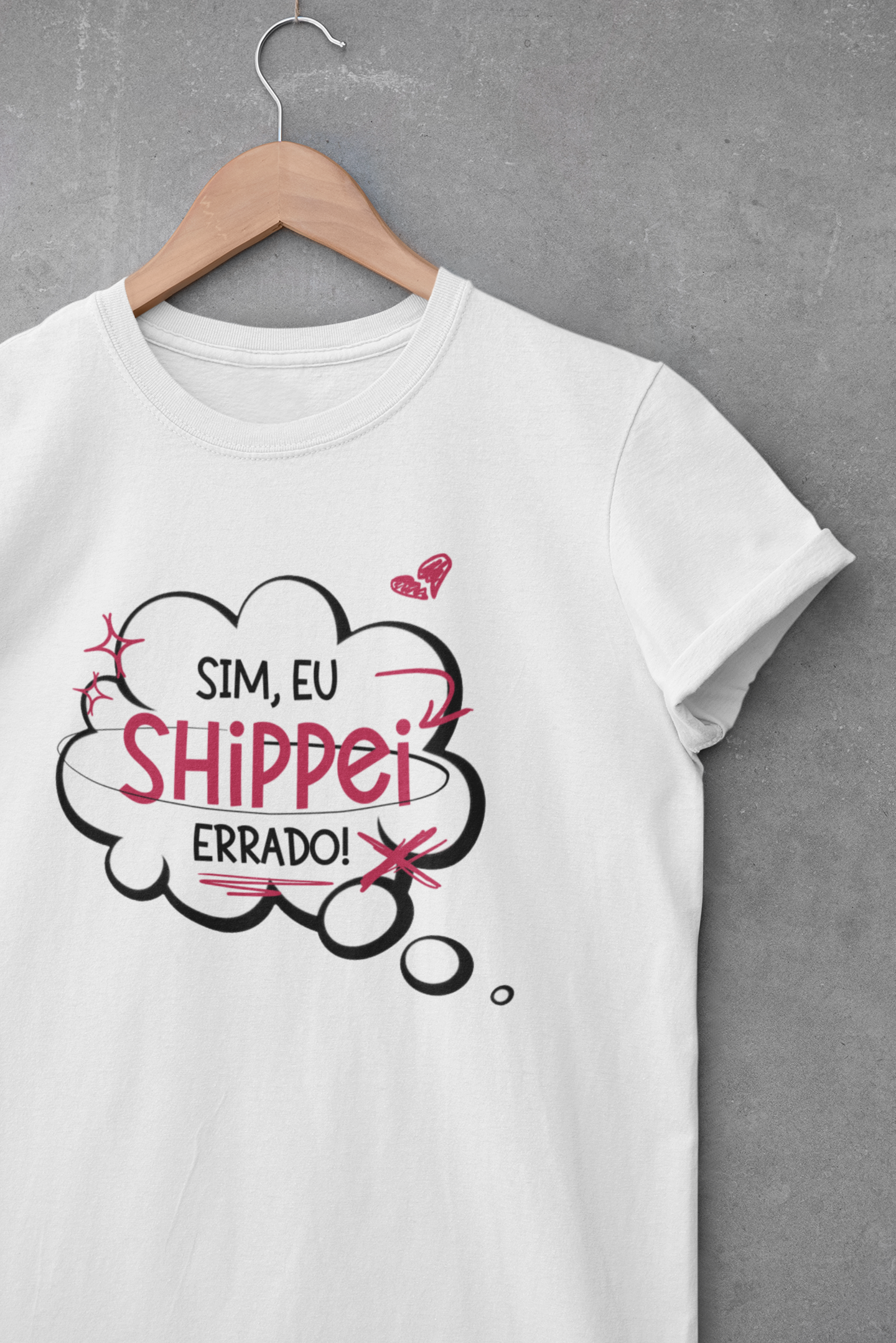 Nome do produto: Shippei Errado - Branco [COLEÇÃO DORAMEIRA] 
