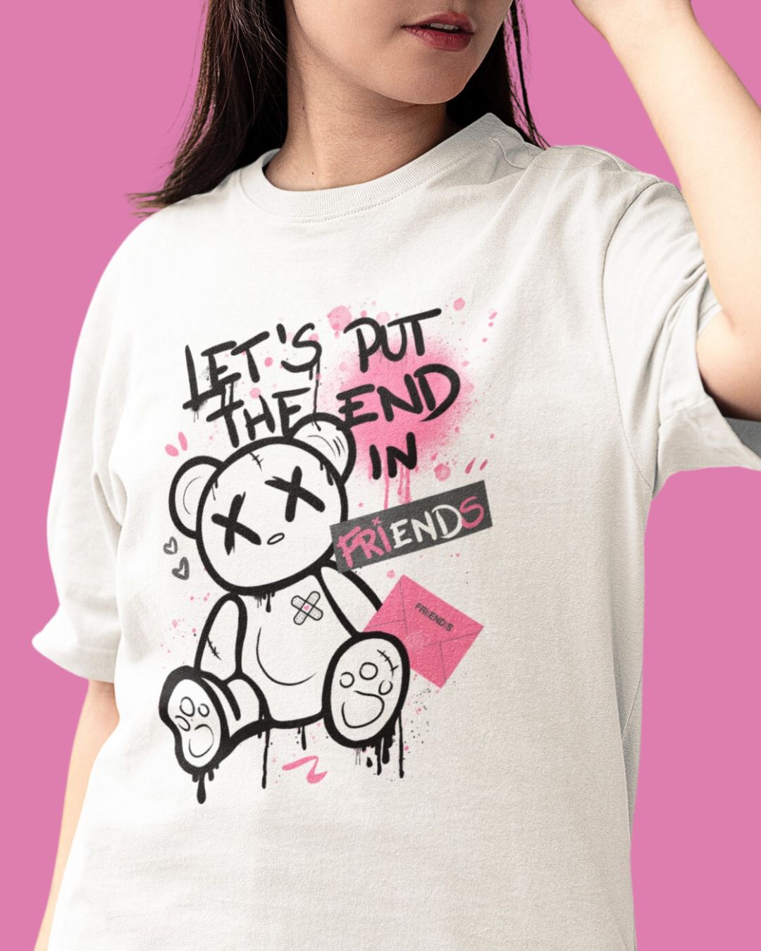 Nome do produto: V - FRIENDS - Branca