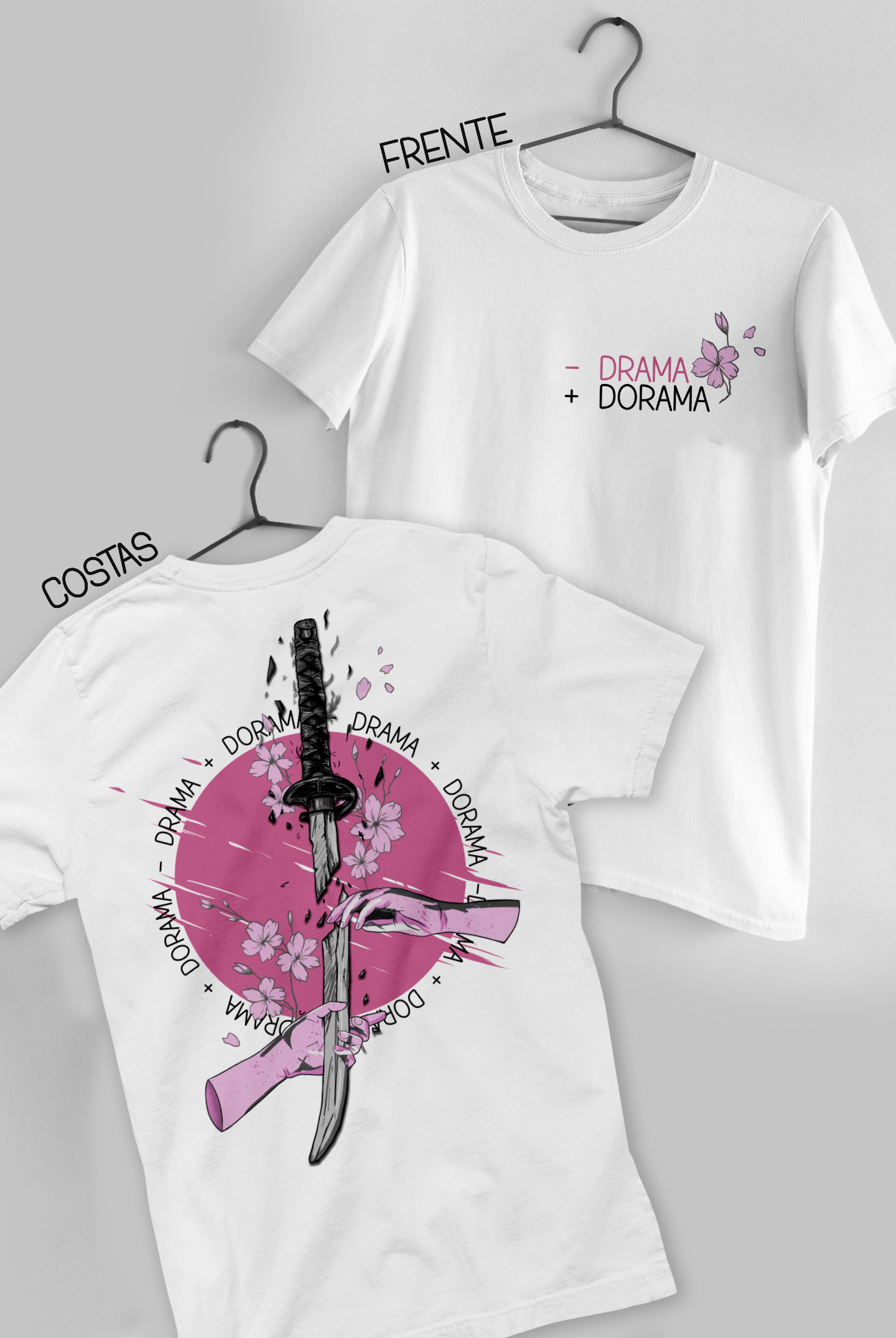 Nome do produto: [COLEÇÃO DORAMEIRA] - Drama + Dorama - Branca