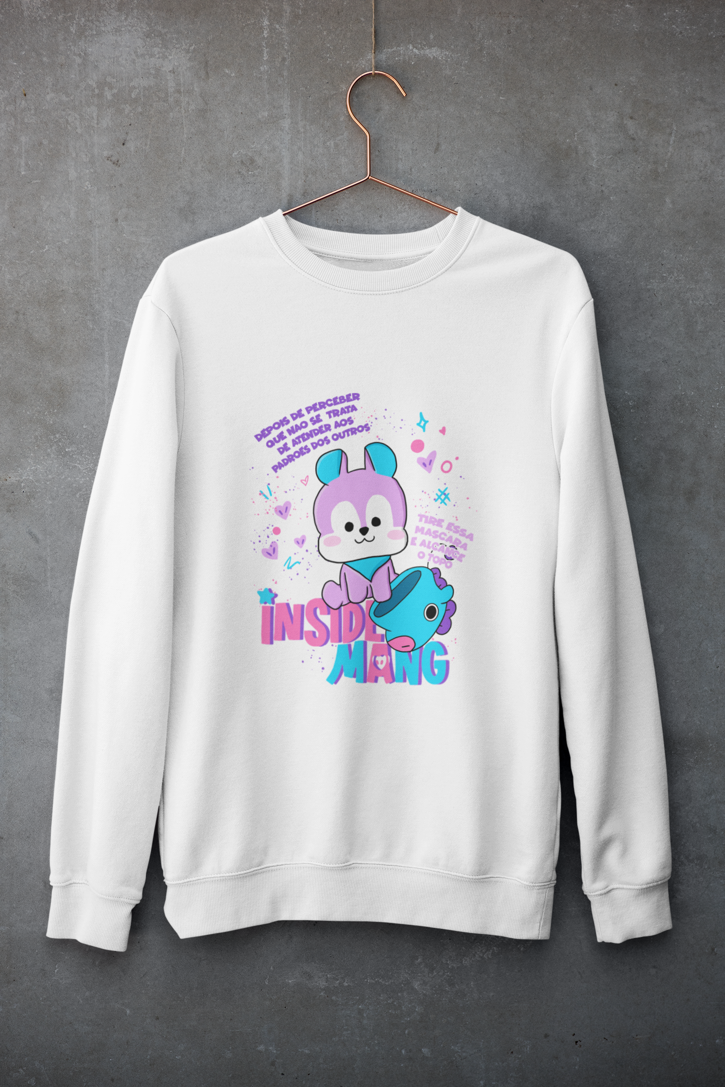 Nome do produto: BT21 - Moletom Inside Mang