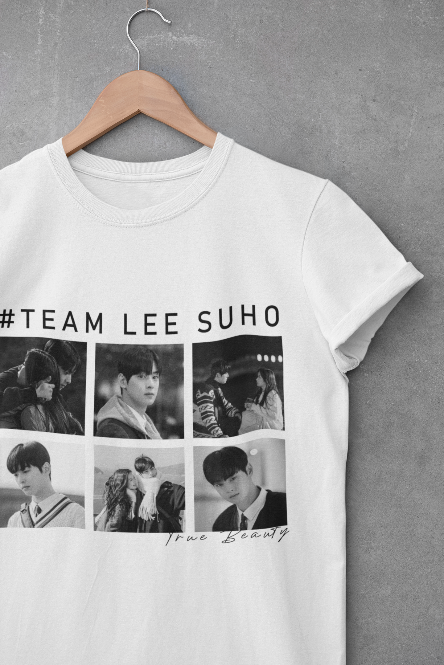 Nome do produto:  #Team Lee Suho - Branca [TRUE BEAUTY] 