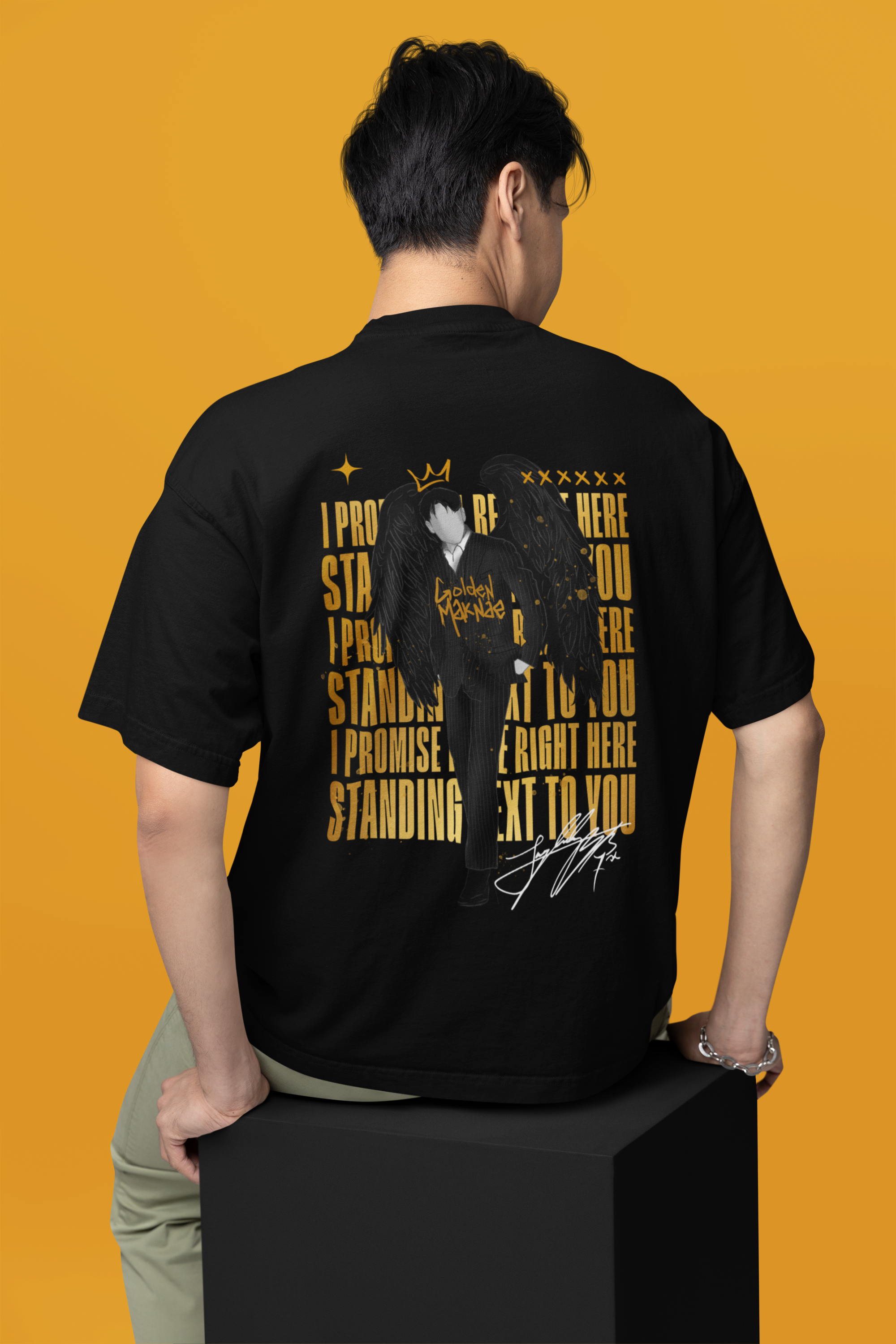 Nome do produto: JK - STANDING NEXT TO YOU (frente e costas) - PR