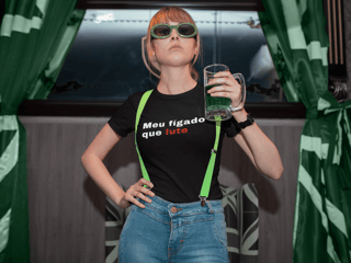 Camiseta Feminina Buteco - Meu fígado que lute.