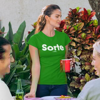 Camiseta Feminina Buteco - Sorte