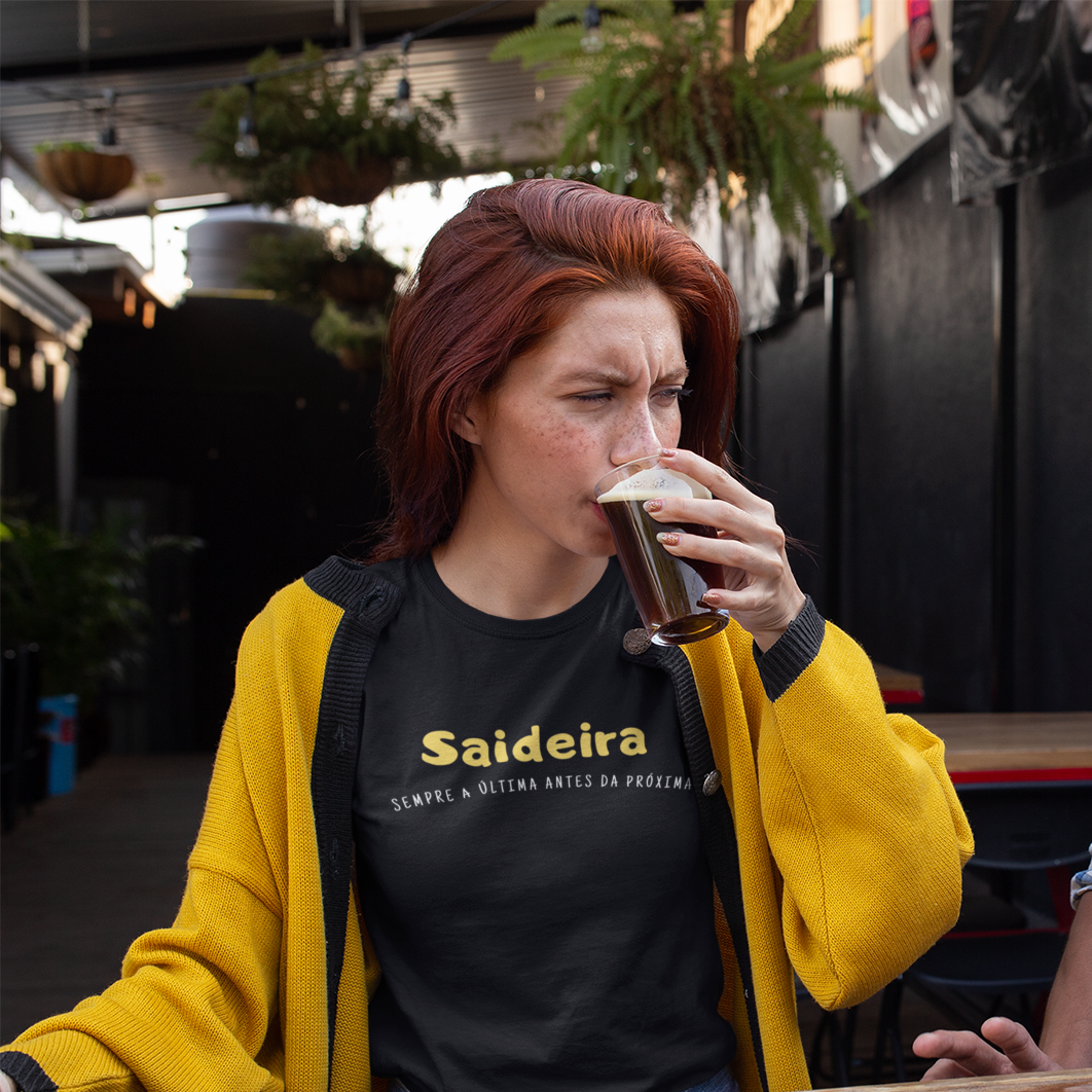 Camiseta Feminina Buteco - Saideira