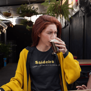 Camiseta Feminina Buteco - Saideira