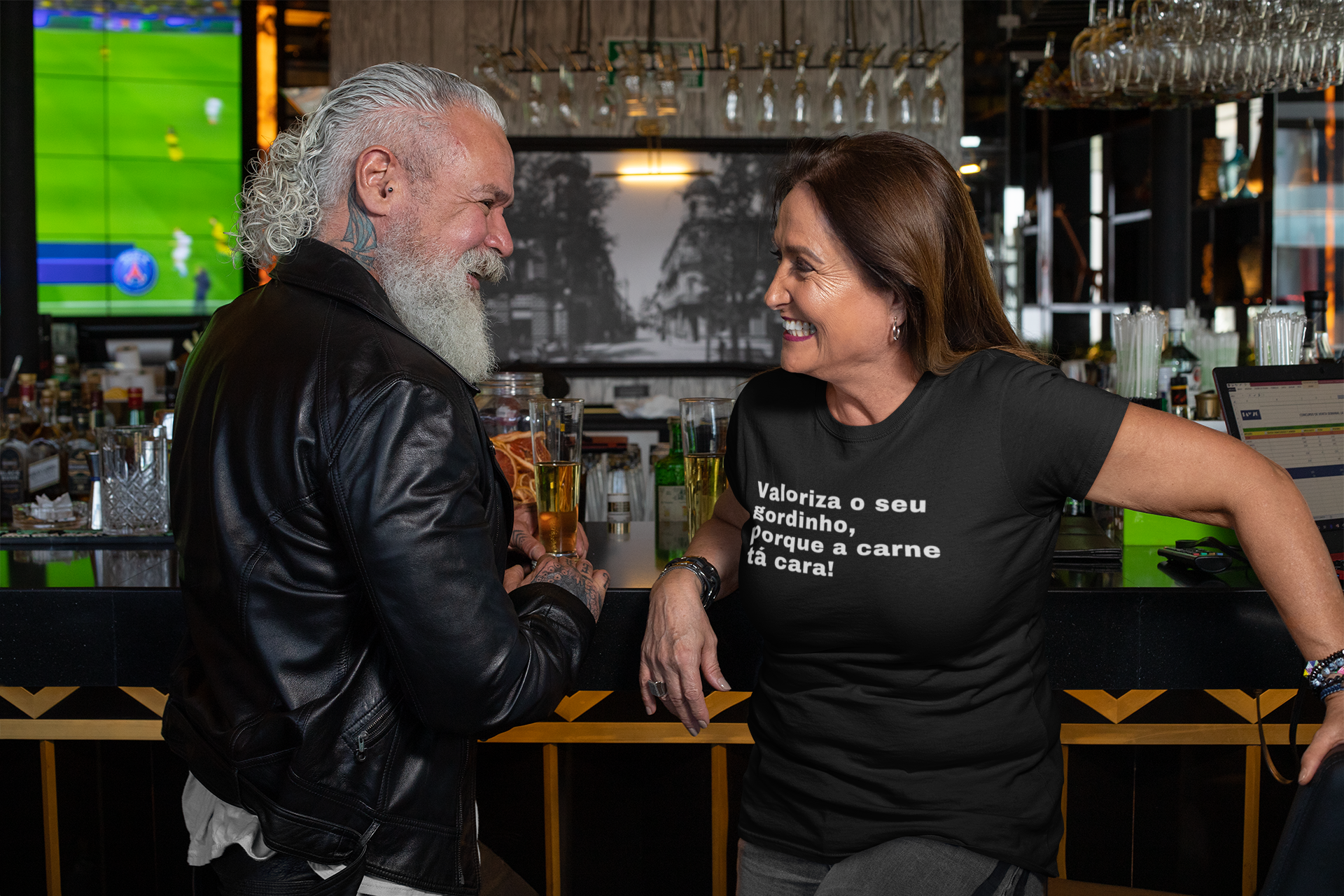 Camiseta Feminina Buteco - Valorize o seu gordinho.