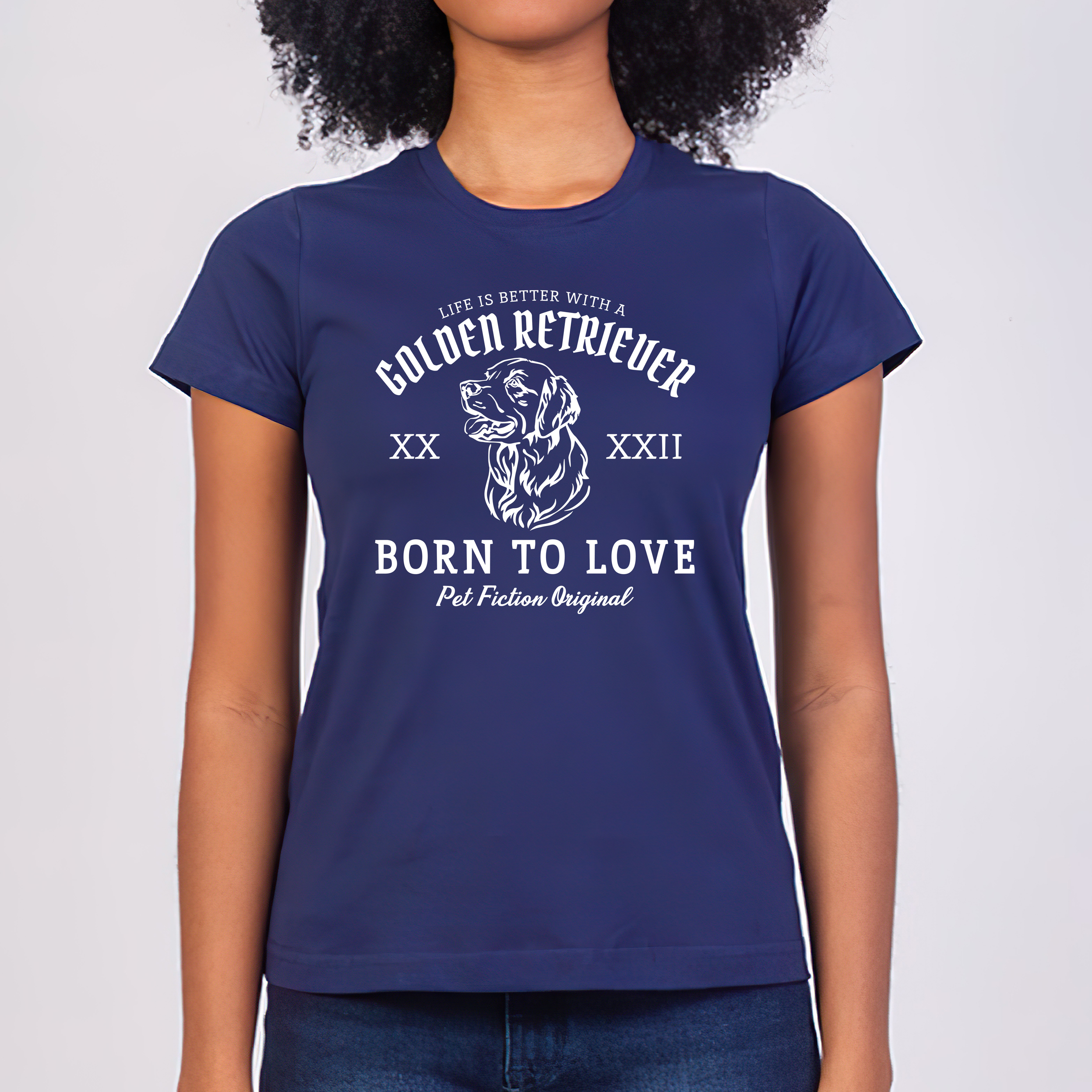 Nome do produto: LIFE IS BETTER GOLDEN RETRIEVER - BABYLOOK
