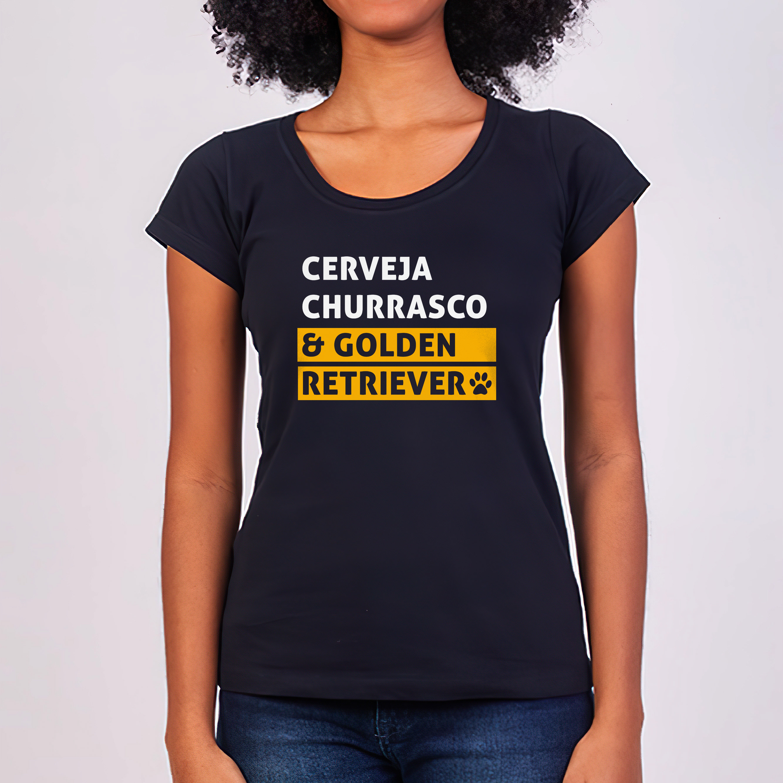 Nome do produto: CERVEJA, CHURRASCO & GOLDEN RETRIEVER - BABYLOOK