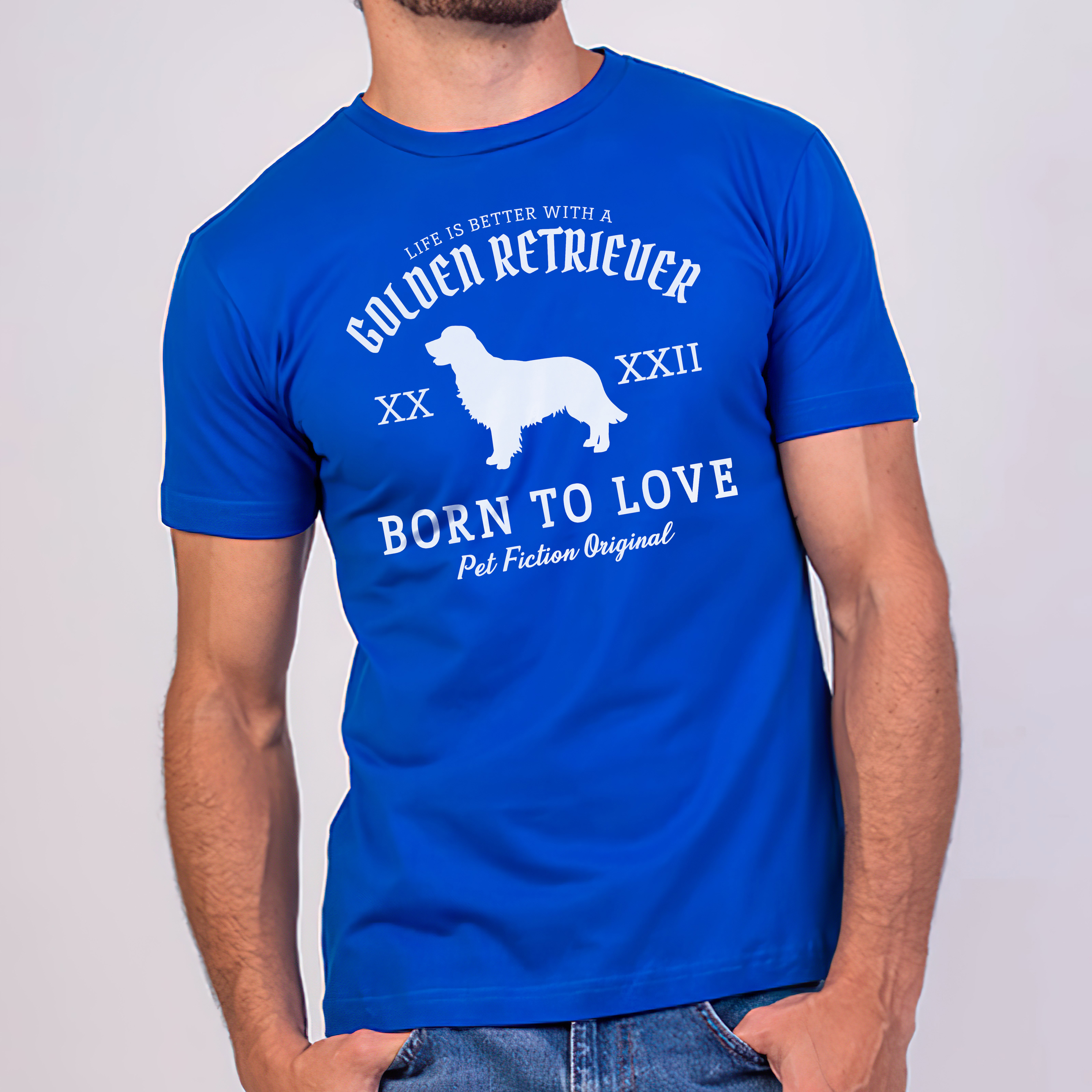 Nome do produto: LIFE IS BETTER GOLDEN RETRIEVER - UNISSEX