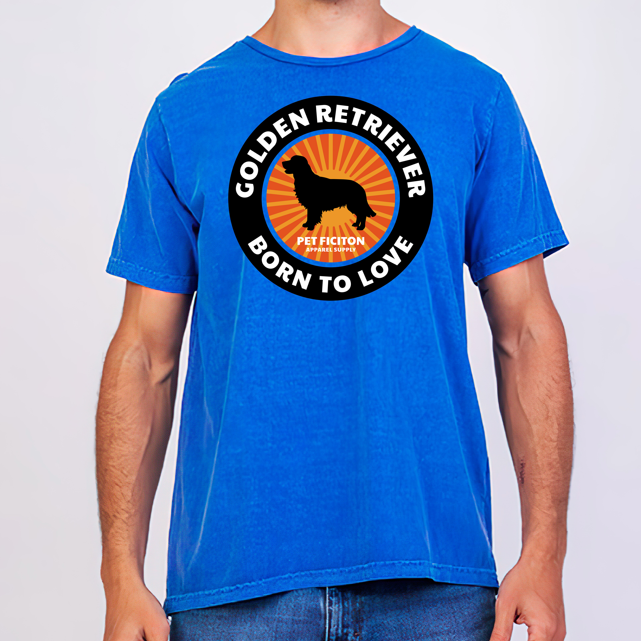 Nome do produto: GOLDEN RETRIEVER SUN - UNISSEX ESTONADA