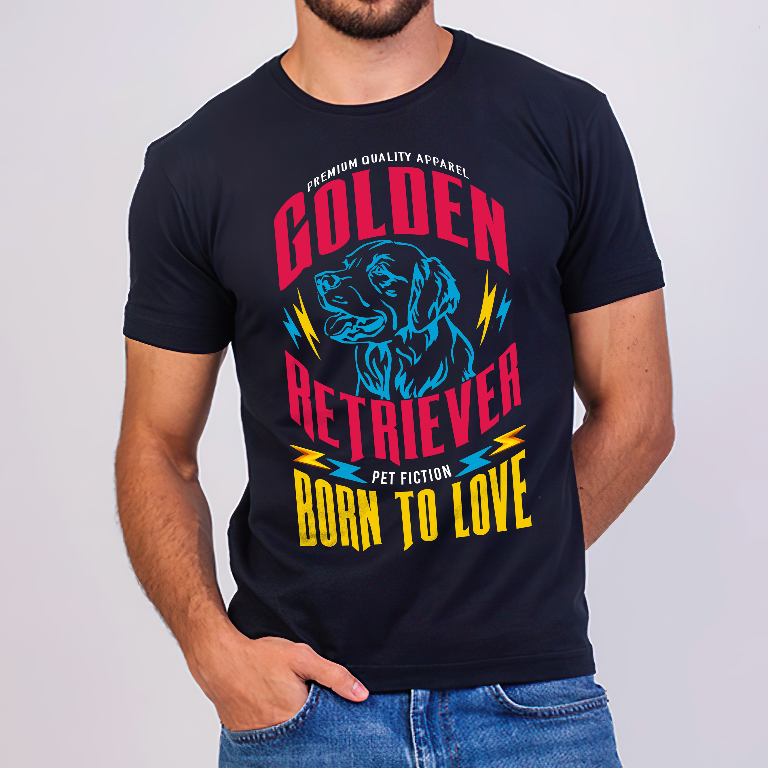 Nome do produto: GOLDEN RETRIEVER THUNDER - UNISSEX