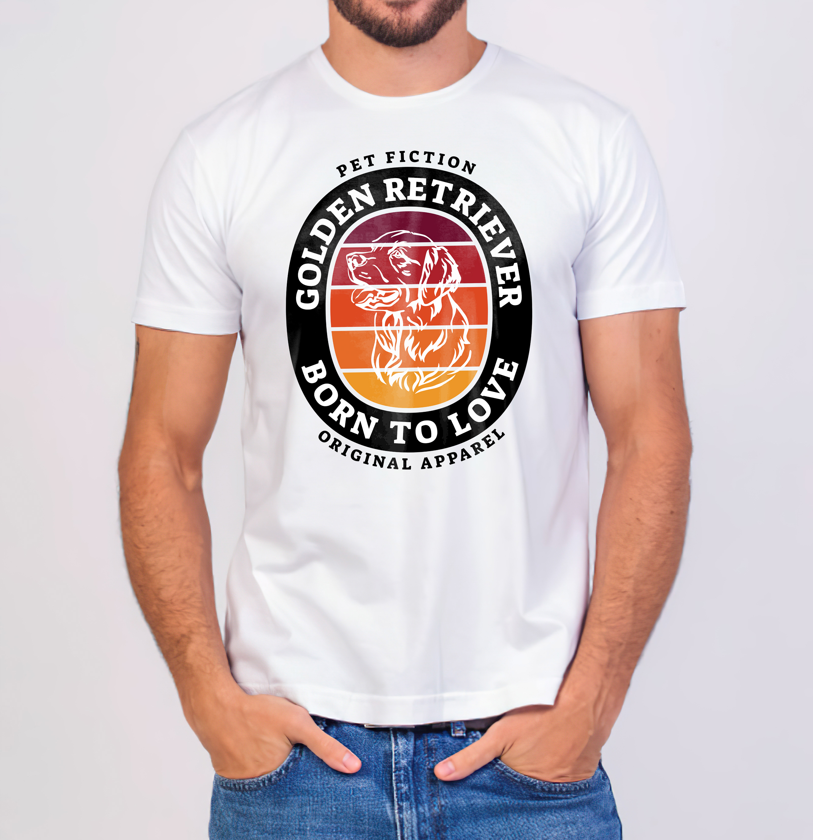 Nome do produto: GOLDEN RETRIEVER BADGE - UNISSEX